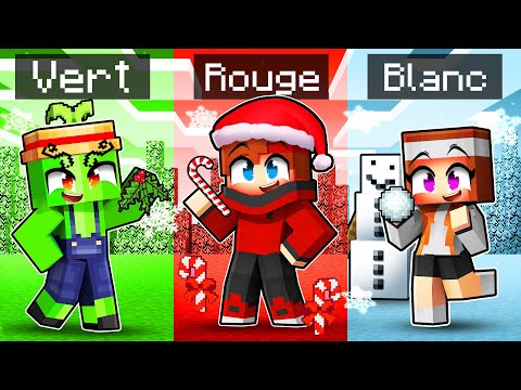 Faire un Cache Cache Coloré de NOEL sur Minecraft !