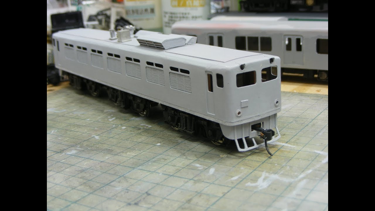 ゆっくり作る鉄道模型。紙工作でフルスクラッチ、その14