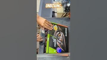Unboxing 💥 Gigabyte GeForce GTX 1650 D6 WINDFORCE OC 4G Graphics Card #unboxing #gigabyte #shorts