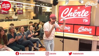 Christophe Willem nous chante « Je tourne en rond » sur Chérie FM !