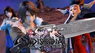 DFF NT - Squall & Rinoa vs. Edea/Ultimecia