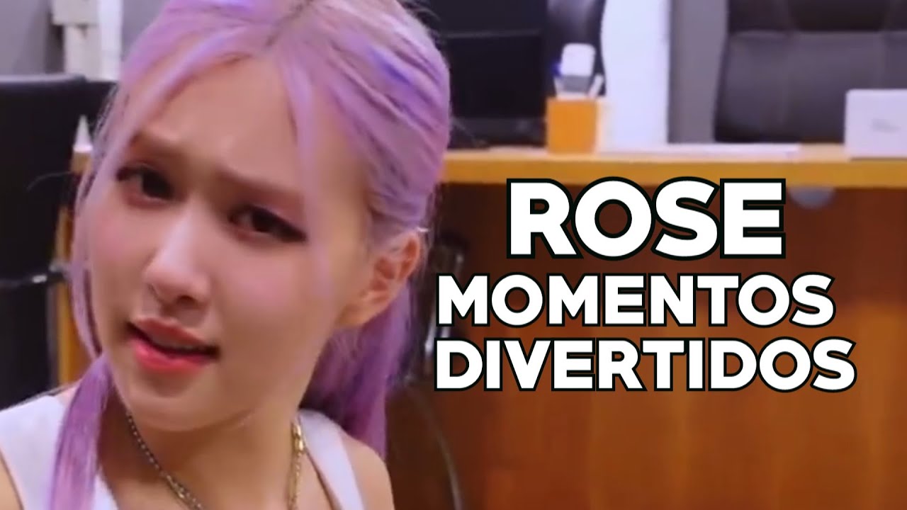 BLACKPINK Rosé Momentos divertidos (Sub español)