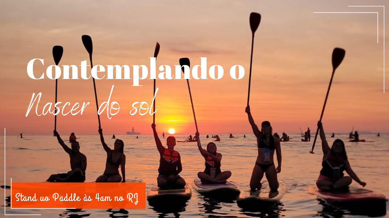 Despertar Mágico: Stand Up Paddle ao Nascer do Sol em Copacabana 🌅🏄‍♂️ | Uma Jornada de Conexão