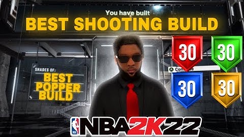 *UPDATED* BEST POPPER BUILD/ GLASS CLEANER BUILD ON NBA 2K22! *WONT REGRET THIS BUILD*
