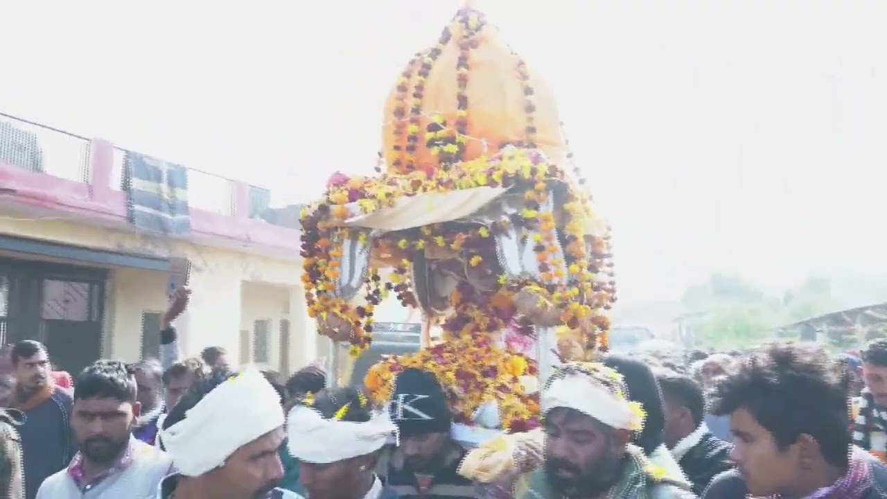 पापा जी स्वर्ग श्री नवल सिंह जी महाराज अंतिम यात्रा बैकुंठ धाम की राजियावास वाले  part=5