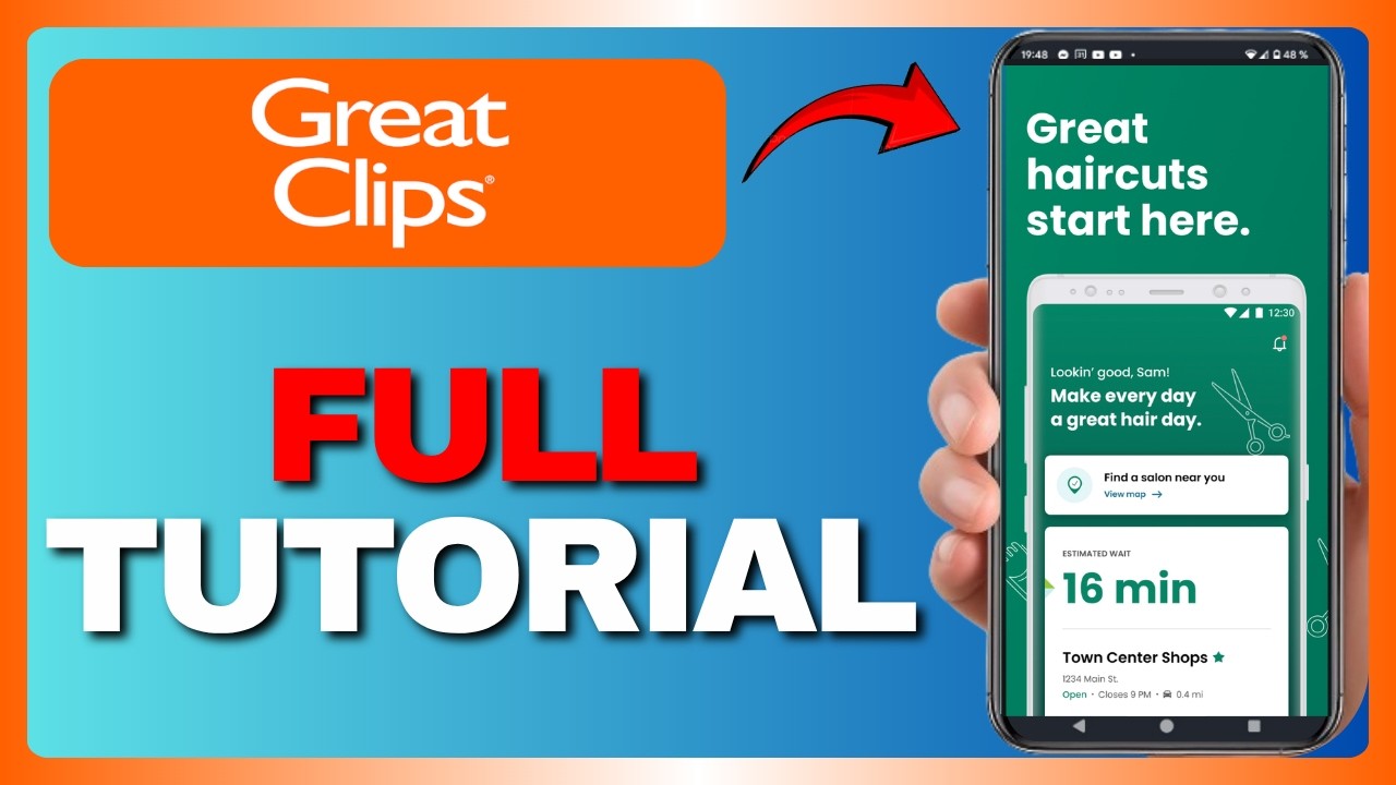 How To Use Great Clips App - Check In And Use Coupons 2026! - YouTube