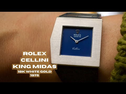 Rolex Cellini King Midas Ref. 4017 White Gold 1975