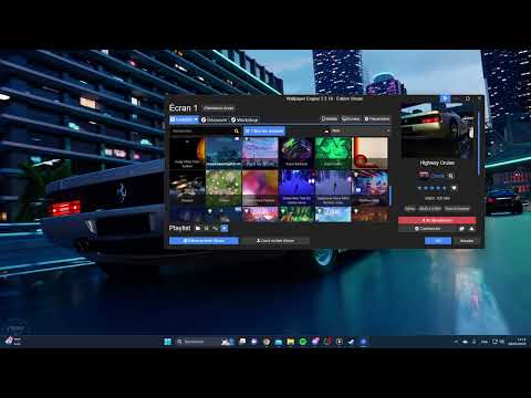 How to set a wallpaper with WallPaper Engine?