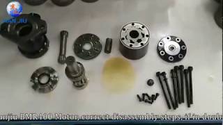 Disassembly and assembly of hydraulic motor