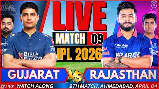 🔴LIVE: Gujarat vs Rajasthan IPL 2026 live | GT vs RR Live Match today | IPL 2026 Live match score