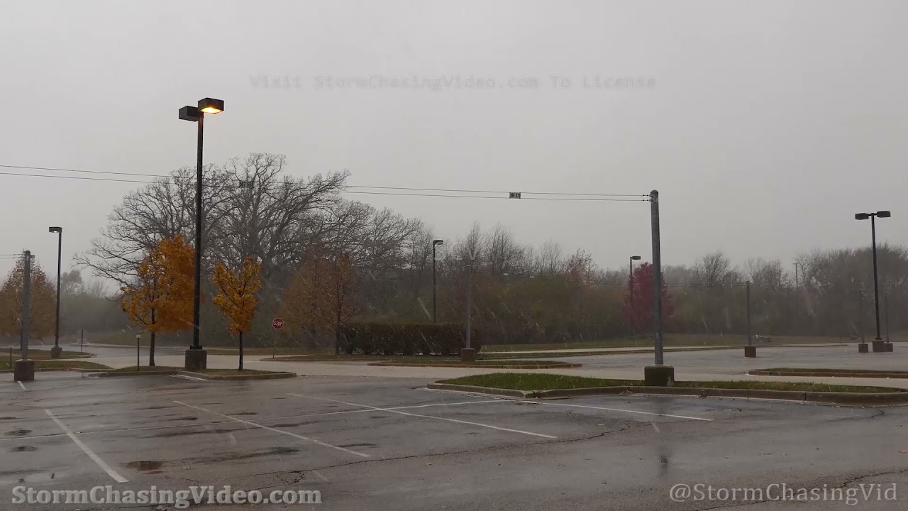 Northern Chicago Metro First Snowfall - 11/12/2021