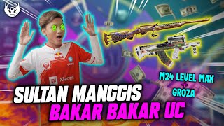 SULTAN MANGGIS BAKAR2 UC M24 PHARAOH LVL MAX + GROZA!!! | Ryzen Gaming