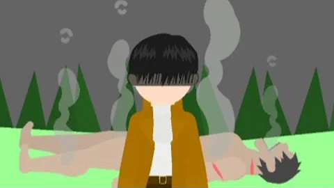 levi AOT Stick nodes pro test from anime attack on titan