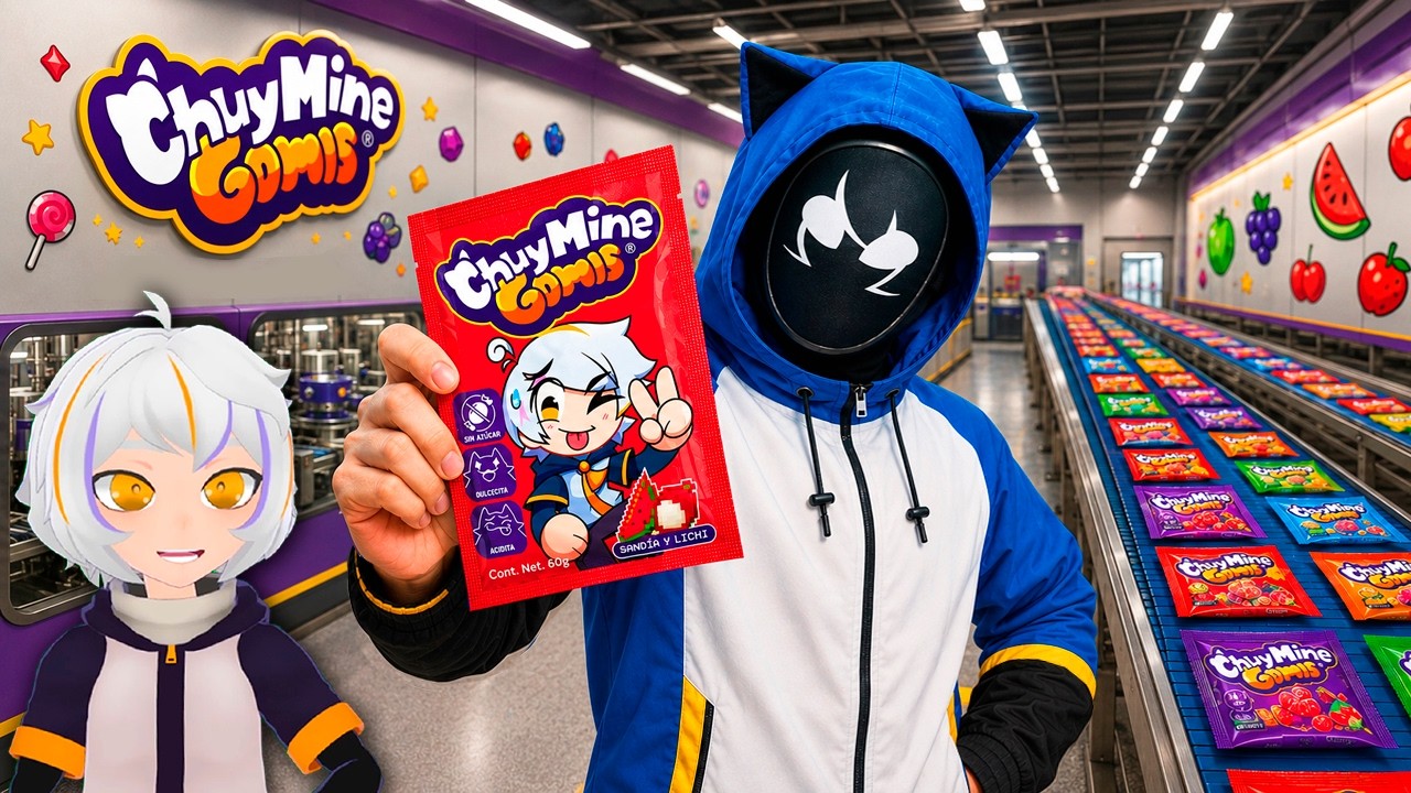 HICE MIS PROPIAS GOMITAS DESDE CERO | ChuyMine REACCIONA