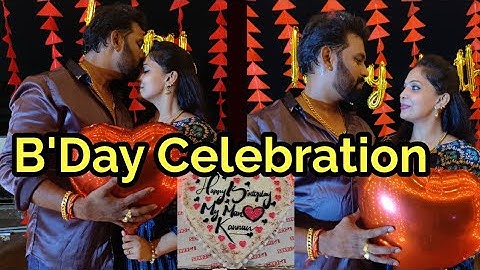 My Hubby Birthday Celebration 🎂|kannan❤️bhagavathy |Akshaya