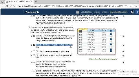 Access 2021 In Practice - Ch 3 Guided Project 3-2  | san diego sailing-03.accdb | Help by 2024