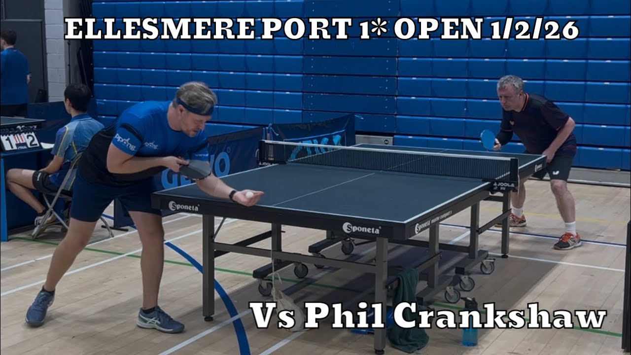 Neil Myatt vs Phil Crankshaw (Medium Pips BH) | Ellesmere Port 1* Open | 1/2/25