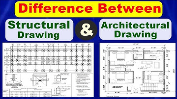 Difference Between Architectural Drawing And Structural Drawing #viral #CivilEngineeringConcepts
