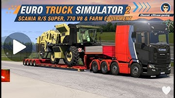 ETS2: 1.57 | Euro Truck Simulator 2 - 1.57 BETA Update | Scania R/S SUPER, 770 V8, and Smart Dash.
