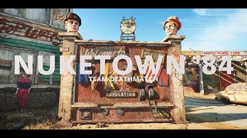 Call Of Duty - Black Ops: Cold War - Team Deathmatch vs Veteran Bots on Nuketown 