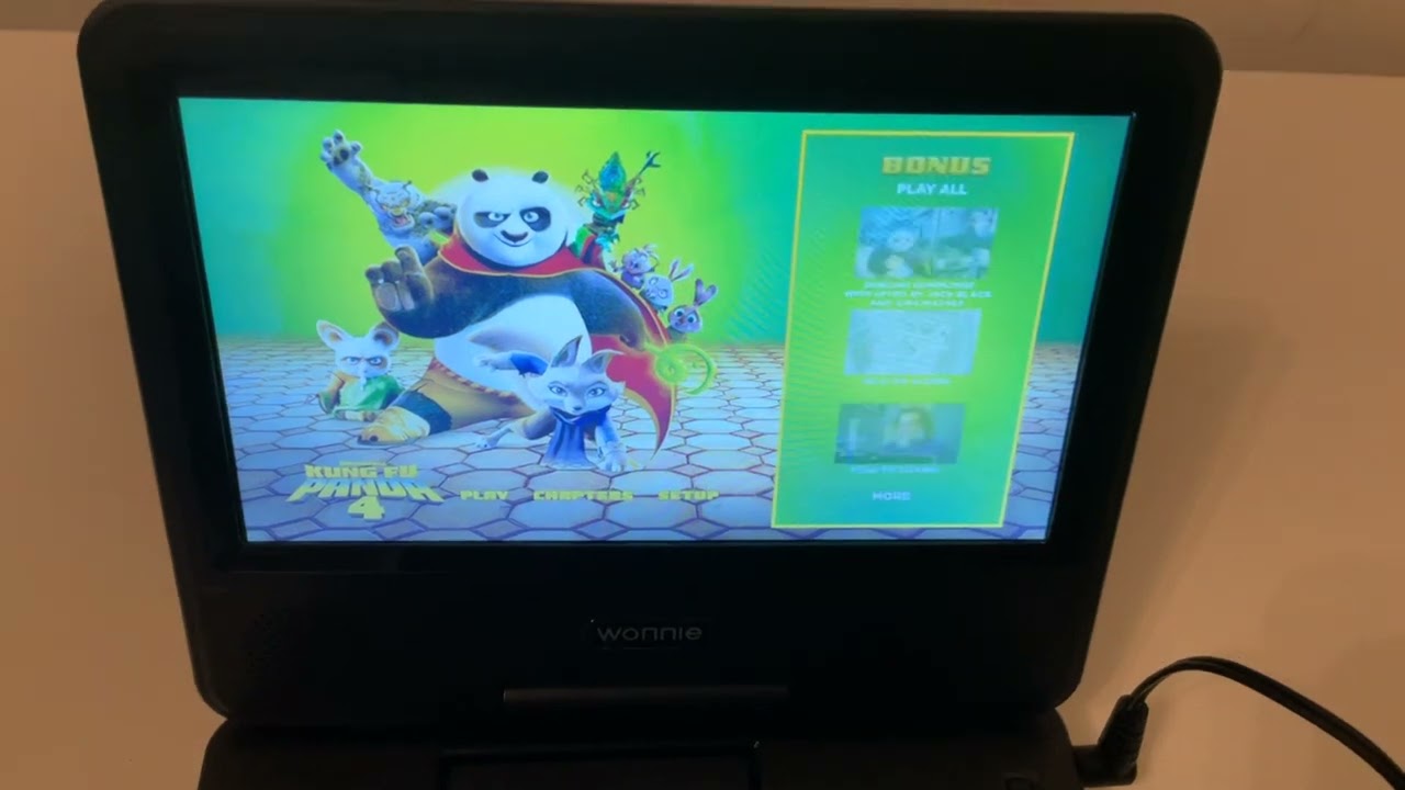 Opening To Kung Fu Panda 4 (2024) DVD