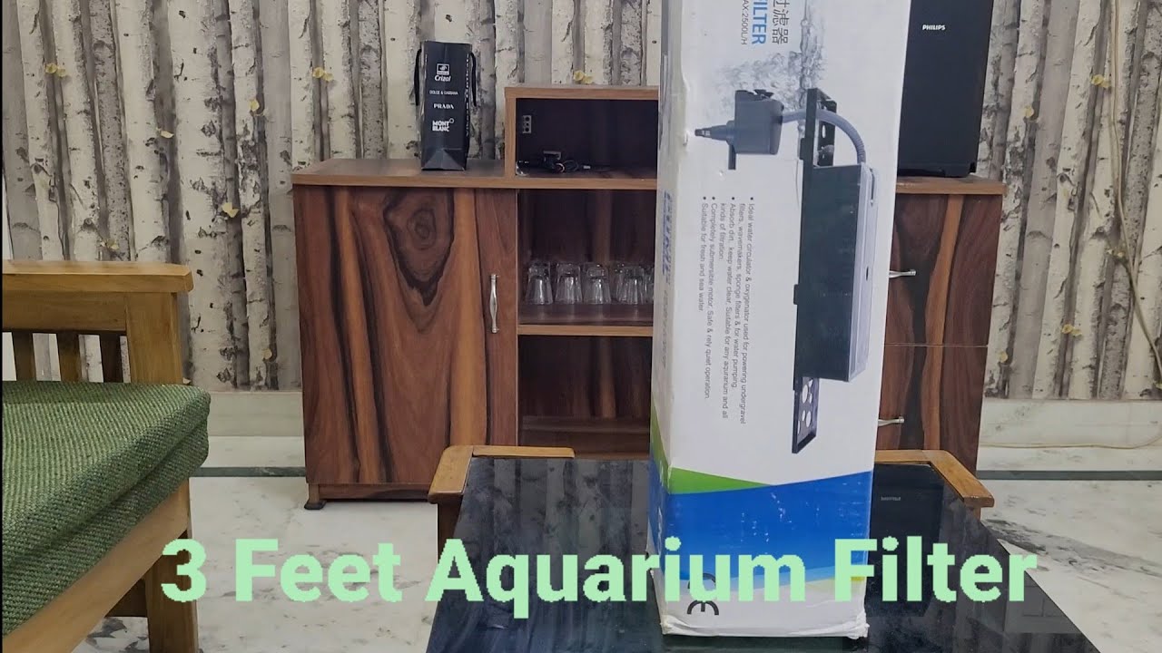 Cheapest 3 Feet Aquarium Tank Top Filter , Sobo WP 3880F YouTube