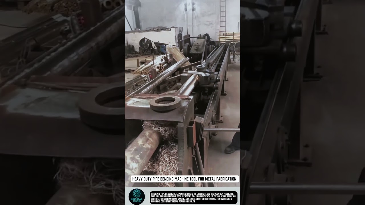 Heavy Duty Pipe Bending Machine tool for metal fabrication 
