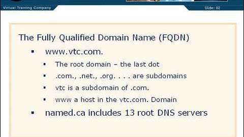 Red hat linux tutorial 37  An Overview of Domain Name Services