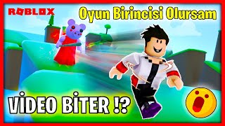 OYUN BİRİNCİSİ OLURSAM VİDEO BİTER 😱!? / Speed Run Simulator / Roblox Türkçe