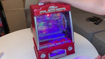 Electronic Arcade Alley ball, Mini Arcade fairground coin pusher, Global Gizmos slot machine