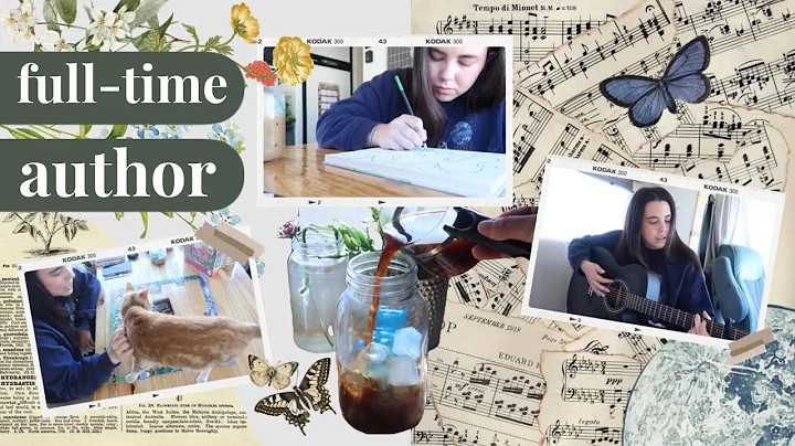 Full-Time Author Vlog  *how I stay sane, my hobbie...
