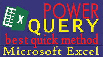 Power Query in Microsoft Excel