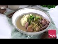 Slow Cooked Pork Hock with White Wine