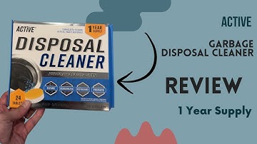 Active Garbage Disposal Cleaning Tablets - Product Review