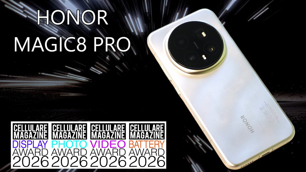 HONOR MAGIC8 PRO - La recensione di Cellulare Magazine