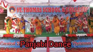 St Thomas School & college Group dance(punjabi) by the students of class 5&6.....Happy New year 2020