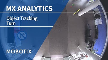 MxAnalytics - Object Tracking - Turn (mit MOBOTIX c25 5MP)