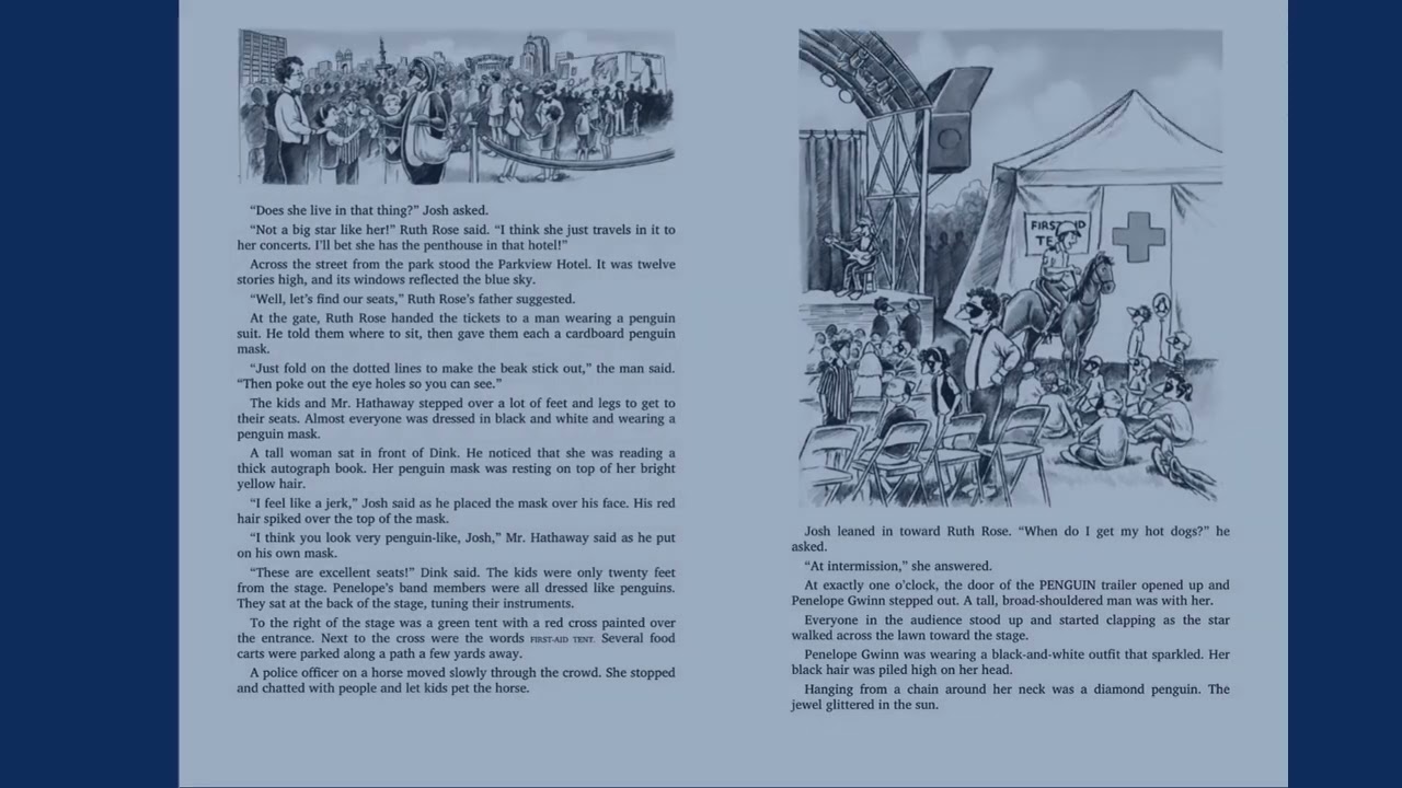 A - Z Mysteries: The X'ed - Out X-Ray Chapters 1 & 2