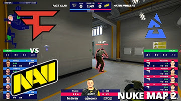 FaZe vs NaVi - NUKE MAP 2 - FINAL!! BLAST Premier Spring Groups 2021 | CSGO