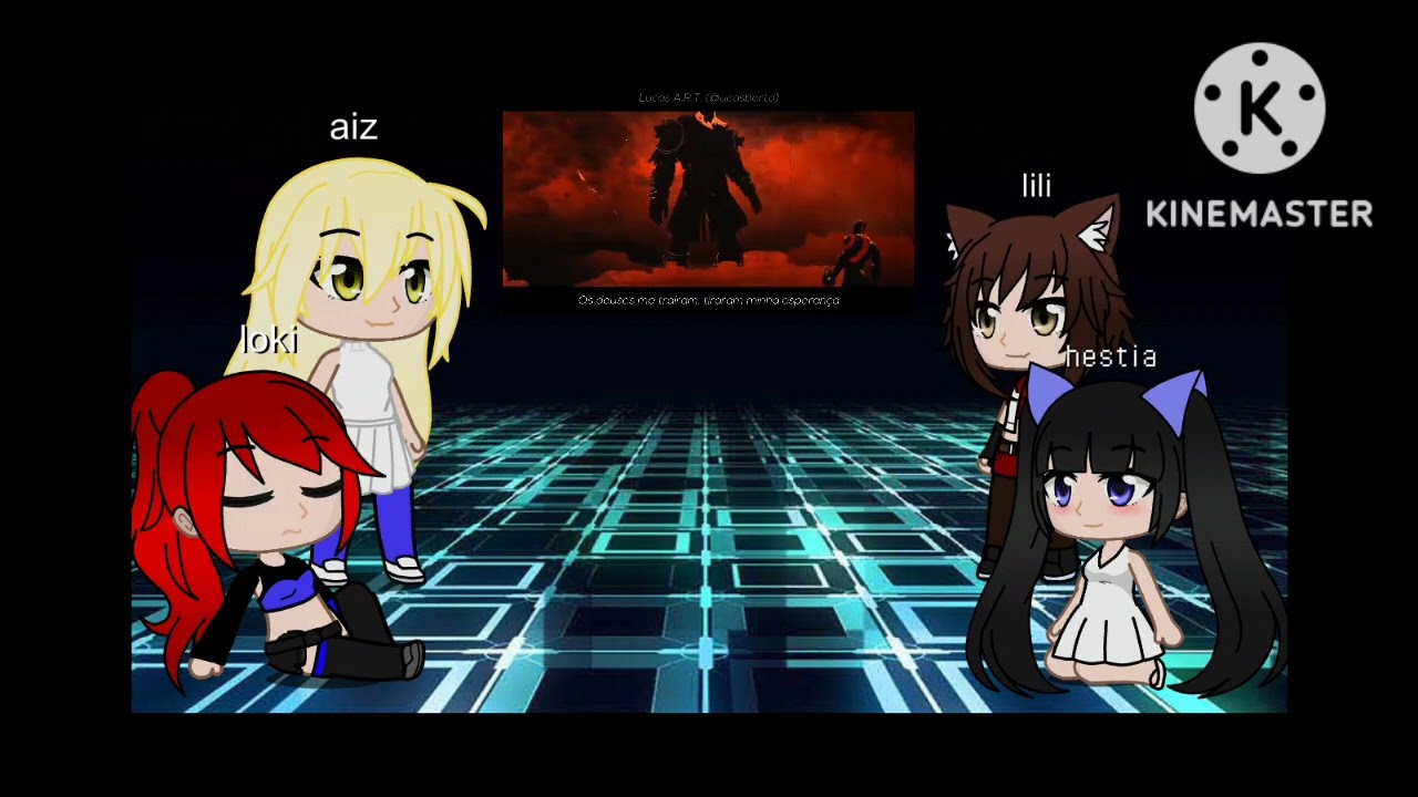 danimachi reagindo ao rap do kratos (Bell as kratos)7minutoz