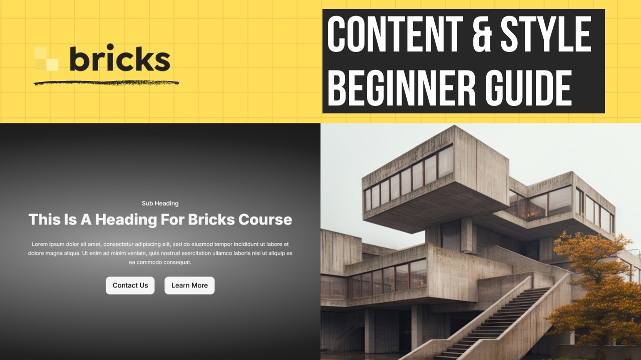 Bricks Builder Tutorial: Create a Header & Hero Section (Beginner’s ...