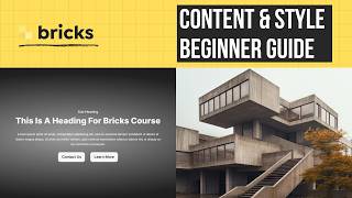 Bricks Builder Tutorial: Create a Header &amp; Hero Section (Beginner’s Guide)