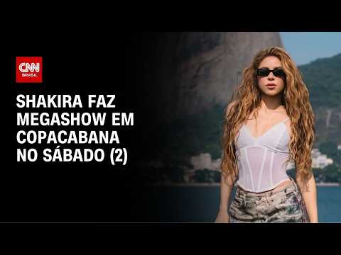 Fãs aguardam para ver Shakira no hotel em Copacabana | CNN NOVO DIA