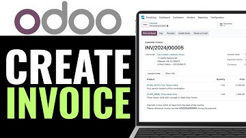 How to Create an Invoice in Odoo 2025 (SIMPLE STEP)