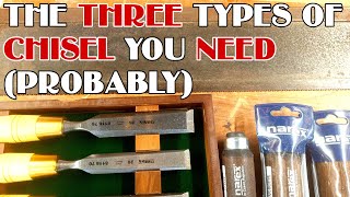 Unboxing the three types of chisels you really need (probably)