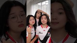 Trio Ratu Pargoy Opi ESports,Video Tiktok @natajadeh @paphricia @eunicetjoaa || Pemersatu Bangsa