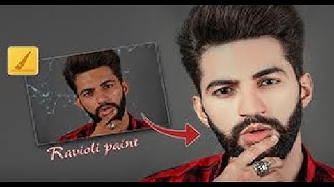 Photo Editing in Ravioli Paint 2 App |2021|