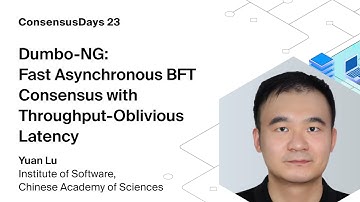Dumbo-NG: Fast Asynchronous BFT Consensus with Throughput-Oblivious Latency - Yuan Lu