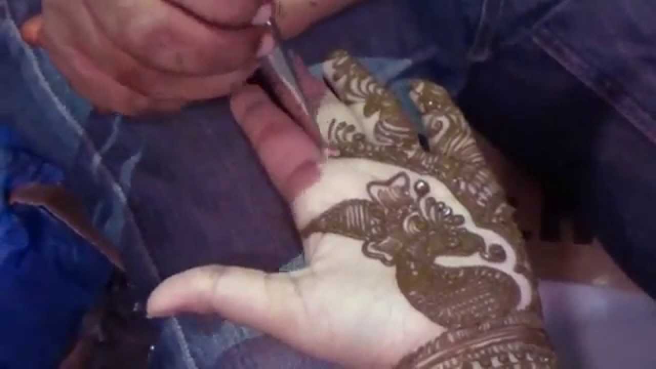 Peacock Mehndi Design On Hand Simple And Quick Mehendi Henna Henna