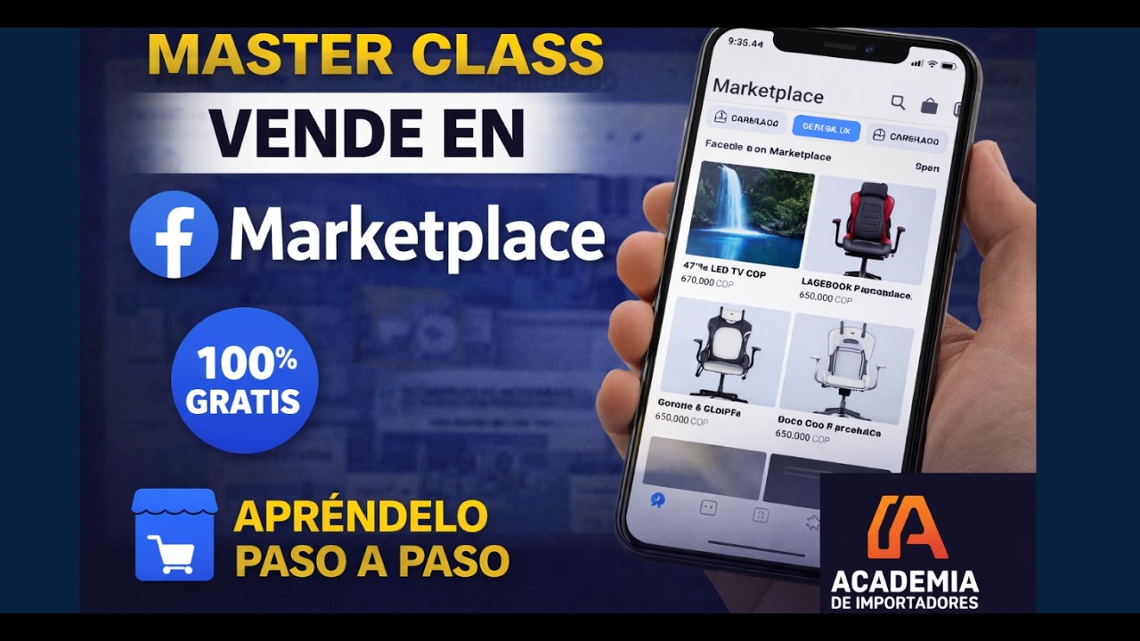 Master Class MarketPLace Facebook Academia de Importadores